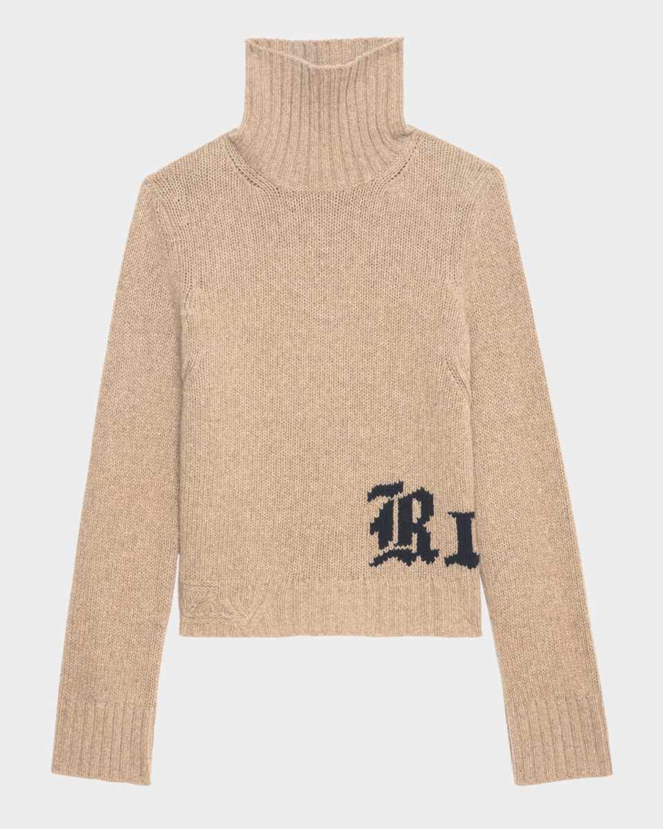 Nalma Rock Merino Wool Turtleneck Sweater